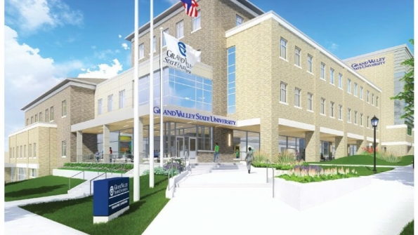 Grand Valley State University plans to build a health sciences facility in downtown Grand Rapids