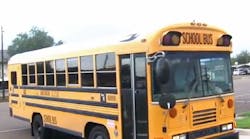 A middle school student died after falling from a Harlingen district bus.