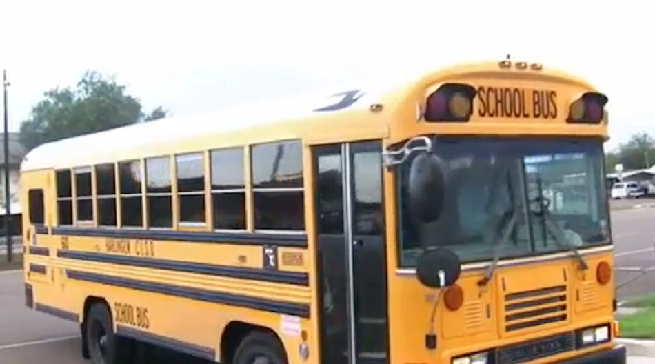 A middle school student died after falling from a Harlingen district bus.