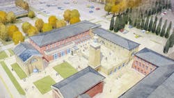 Rendering of Matthew and Joyce Walsh Family Hall of Architecture Rendering of Matthew and Joyce Walsh Family Hall of Architecture