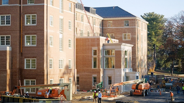 Maya Angelou Hall is scheduled to open in early 2017