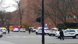 Police on the scene at Ohio State University Police on the scene at Ohio State University