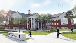 Lamar University has dedicated the Wayne A Reaud Building Lamar University has dedicated the Wayne A Reaud Building