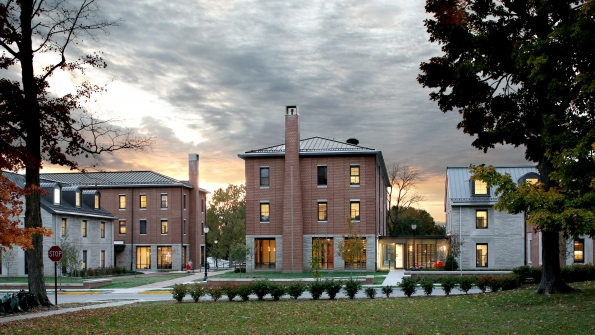 New student housing has opened at Wabash College