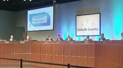 The DeKalb County School Board discusses its 500 million plan to upgrade facilities