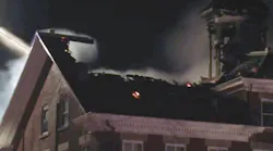 A fire in March heavily damaged the north building of the Visitation Complex at Loras College