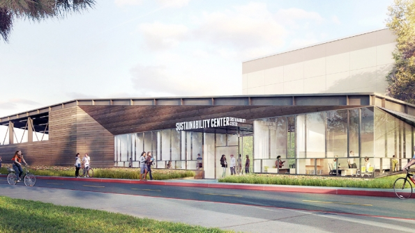 The Sustainability Center at California State University Northridge is scheduled to open in May 2017