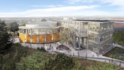 The Anteater Learning Pavilion is scheduled to open in 2018 on the University of California Irvine campus The Anteater Learning Pavilion is scheduled to open in 2018 on the University of California Irvine campus