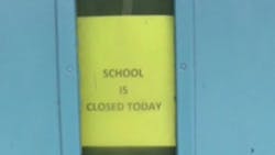 Many schools in Detroit had to close last year because of a teacher sickout protesting poor building conditions Many schools in Detroit had to close last year because of a teacher sickout protesting poor building conditions