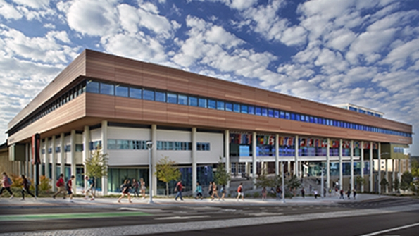 The Darla Moore School of Business building in Columbia SC