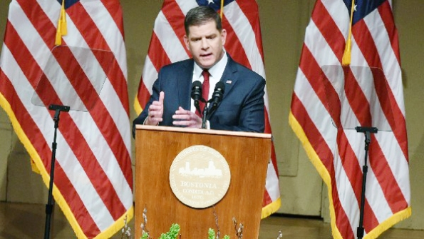 Boston Mayor Marty Walsh delivers the State of the City Address