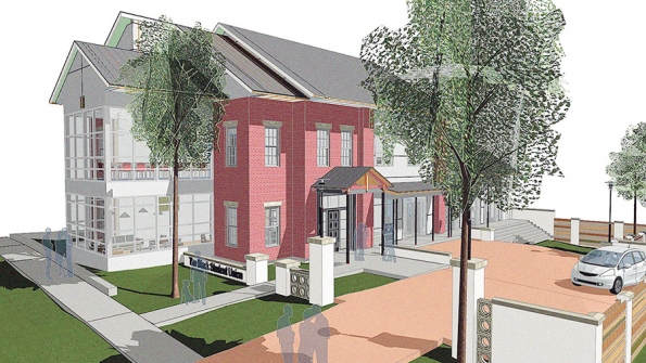 Rendering of new home for the Black Student Union at Florida State University