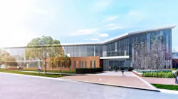 Rendering of planned recreation center at Jacksonville State University