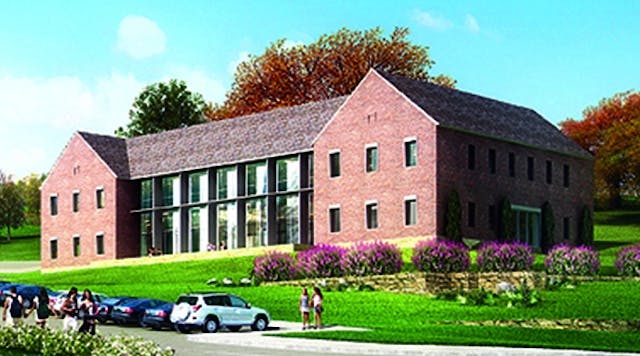 Rendering of business school facility planned at Park University.