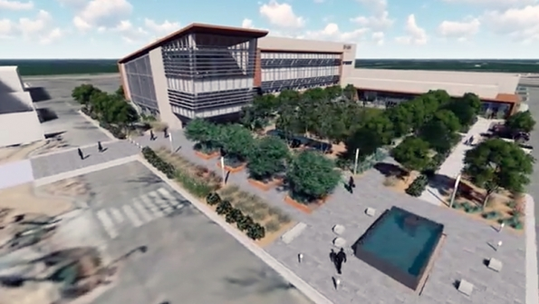 Rendering of plans for Idaho College of Osteopathic Medicine