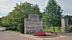 The main entrance to the Aquinas College campus in Nashville The main entrance to the Aquinas College campus in Nashville