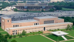 The new opera theater will be built adjacent to the current music building which is pictured here Photo credit Rice University The new opera theater will be built adjacent to the current music building which is pictured here Photo credit Rice University