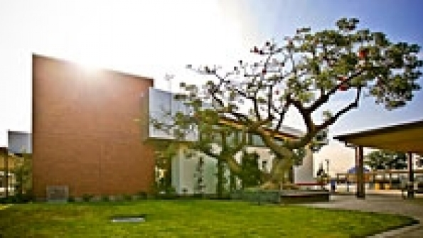 A library integration Caroldale Learning Community Library at LAUSD