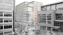 Rendering of plans 100 million education and health center in downtown Portland Rendering of plans 100 million education and health center in downtown Portland