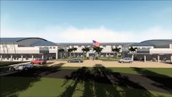 Rendering of plans for Bonita Springs High School Rendering of plans for Bonita Springs High School