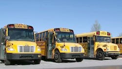 All buses in the Wake County NC district will be equipped with video cameras All buses in the Wake County NC district will be equipped with video cameras