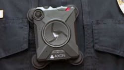 Officers at the University of Texas at Austin will wear body cameras like these on their uniforms Officers at the University of Texas at Austin will wear body cameras like these on their uniforms