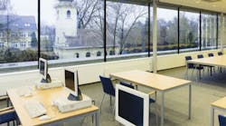 Interior spaces where students and staff will be working for extended periods of time should have view windows that provide access to exterior views.