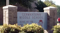 Germantown Middle School is one of three schools in Germantown that the city wants to buy from the Shelby County district