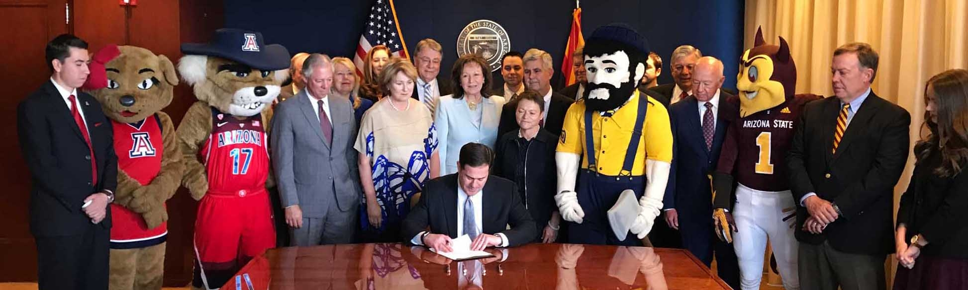 Arizona Gov Doug Ducey signs legislation that will provide state universities funding for building upgrades