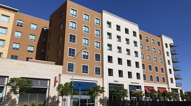 New student housing at San Diego State University has received a LEED Silver rating.