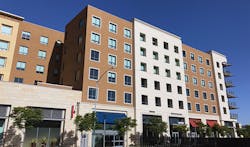 New student housing at San Diego State University has received a LEED Silver rating New student housing at San Diego State University has received a LEED Silver rating