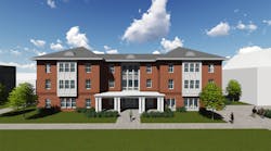 A new residence hall at Newberry College is scheduled to open in August 2018.