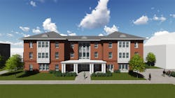A new residence hall at Newberry College is scheduled to open in August 2018 A new residence hall at Newberry College is scheduled to open in August 2018