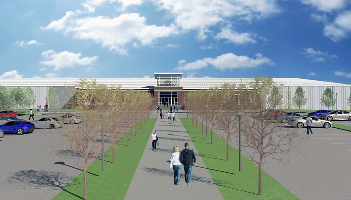 Rendering of multipurpose center planned for Northwest Missouri State University