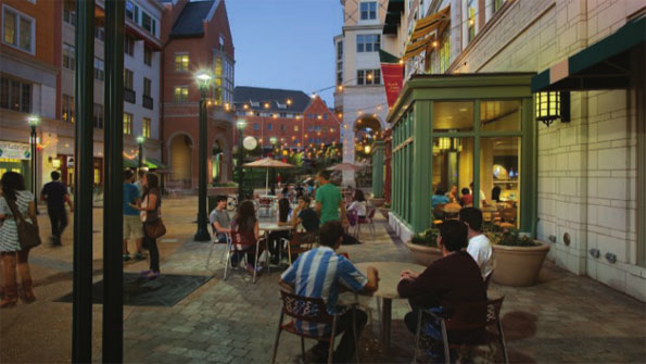 Washington Universitys South 40 House dining facility