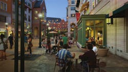 Washington Universitys South 40 House dining facility Washington Universitys South 40 House dining facility