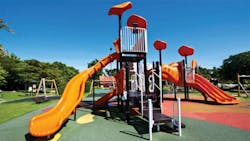 Photo of a playground Photo of a playground