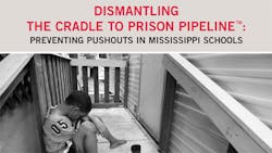 Cover of the CDFs Dismantling the Cradle to Prison Pipeline report Cover of the CDFs Dismantling the Cradle to Prison Pipeline report