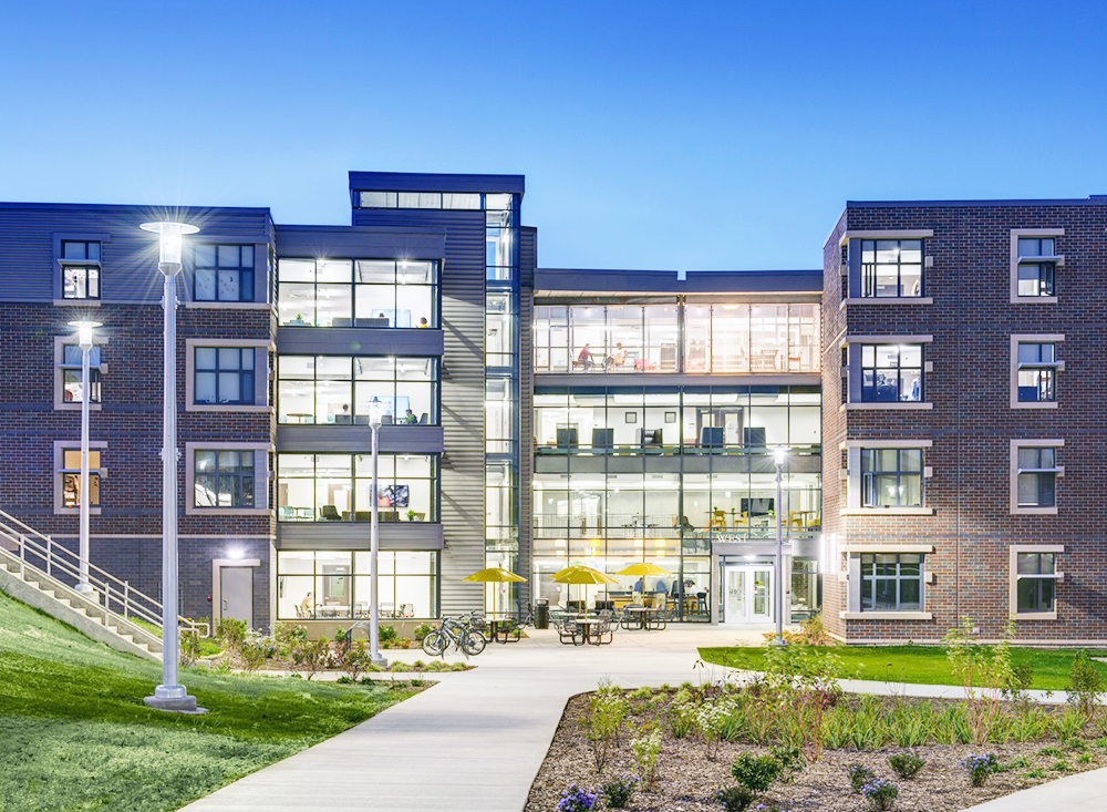 Residence hall at Western Michigan University gets LEED Gold