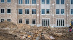 Notre Dame has installed a geothermal field south of McCourtney Hall