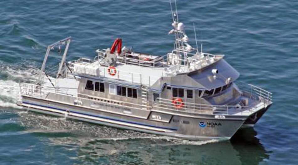 The Duke Marine Lab&rsquo;s new research ship will be similar to the R/V Fulmar research vessel built for NOAA by All American Marine Inc.