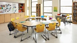 Many of todayrsquos spaces are designed as multipurpose classrooms so furniture should be flexible for many purposes Many of todayrsquos spaces are designed as multipurpose classrooms so furniture should be flexible for many purposes