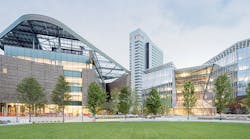 The Cornell Tech campus on Roosevelt Island in New York City.