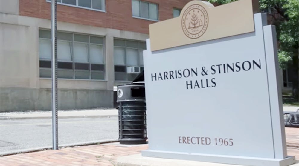 The Harrison &amp; Stinson Halls will be among the first of 12 residence halls to be replaced.