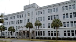 Capers Hall would be razed if The Citadel&apos;s plans are approved.