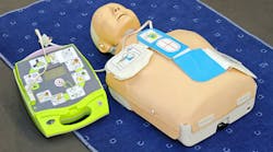 Automated external defibrillators (AEDs) on school and university campuses have saved many lives.