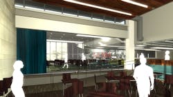 Alma College Hamilton Commons renovation Alma Mich Rendering courtesy of The Collaborative Inc Alma College Hamilton Commons renovation Alma Mich Rendering courtesy of The Collaborative Inc