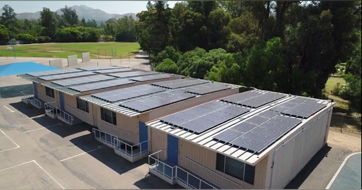 Solar panels installed at 14 campuses in Poway (Calif.) district ...