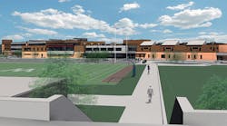 Rendering of plans for new South Community High School
