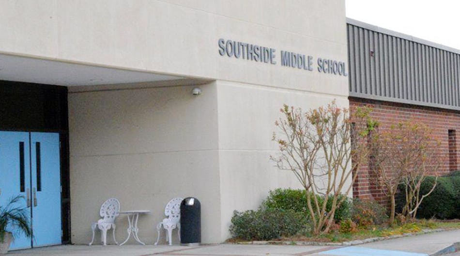The existing Southside Middle will be replaced by a new facility to open in 2020.